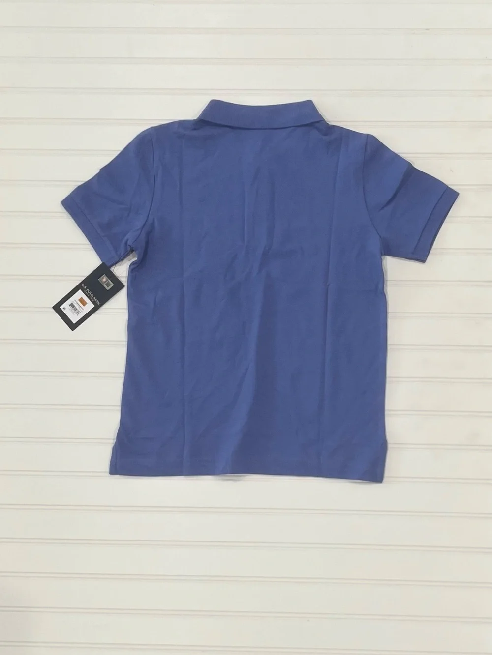 U.S. Polo Assn. Boys' Blue Polo Shirt, Size 12